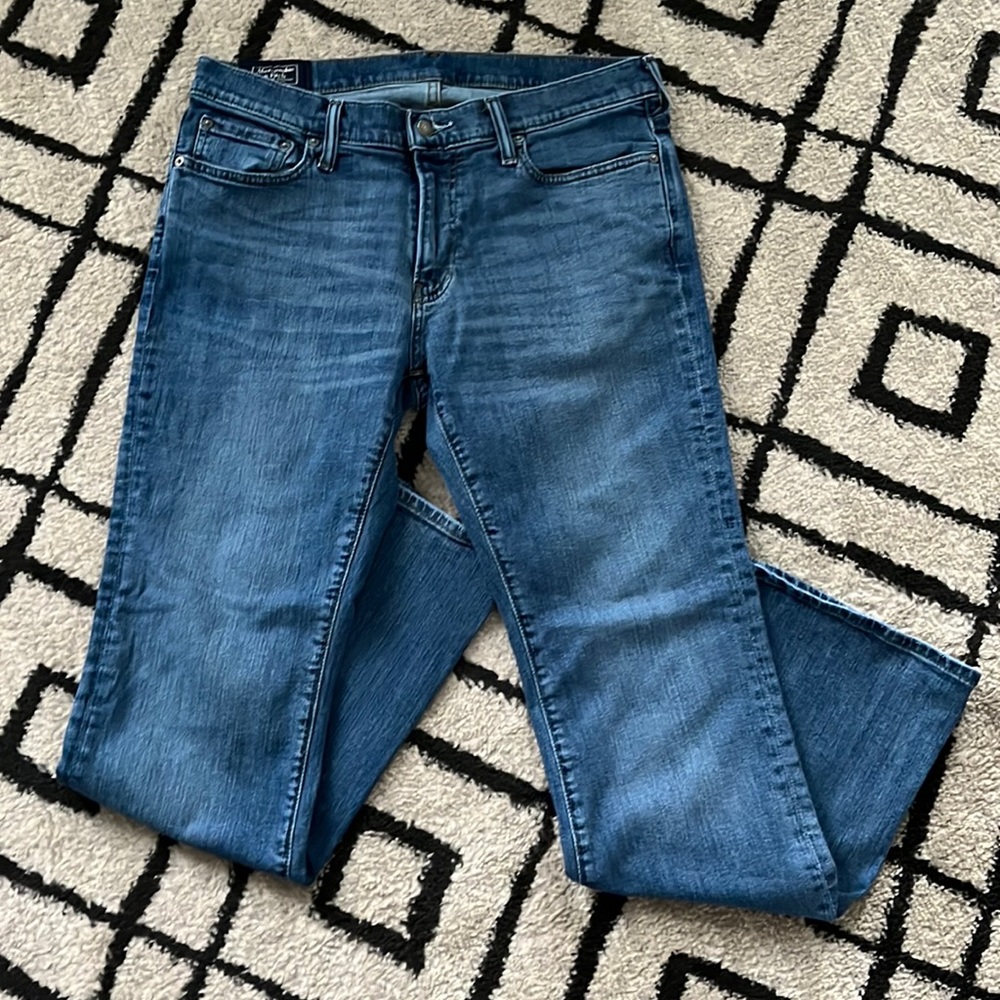 Abercrombie Fitch amen’s Kilby Bootcut Stretch Jeans